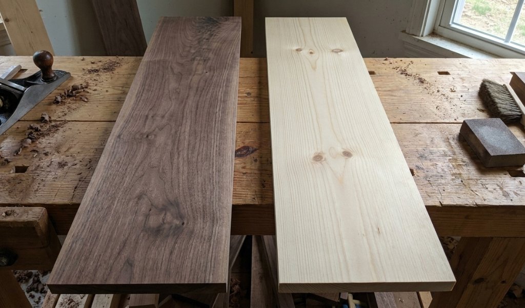 sanding preparation for hardwoods and softwoods using correct grit sizes