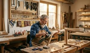 wood sanding grits guide for progressive furniture finishing in a workshop