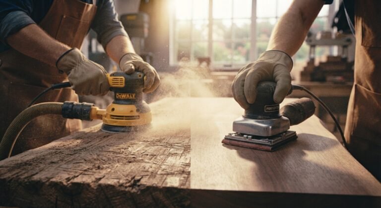 Orbital Sander vs. Palm Sander: Differences, Pros, and Cons