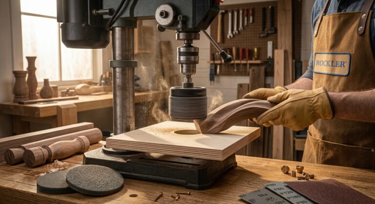 Drill Press Sander: How to Sand Wood With a Drill Press