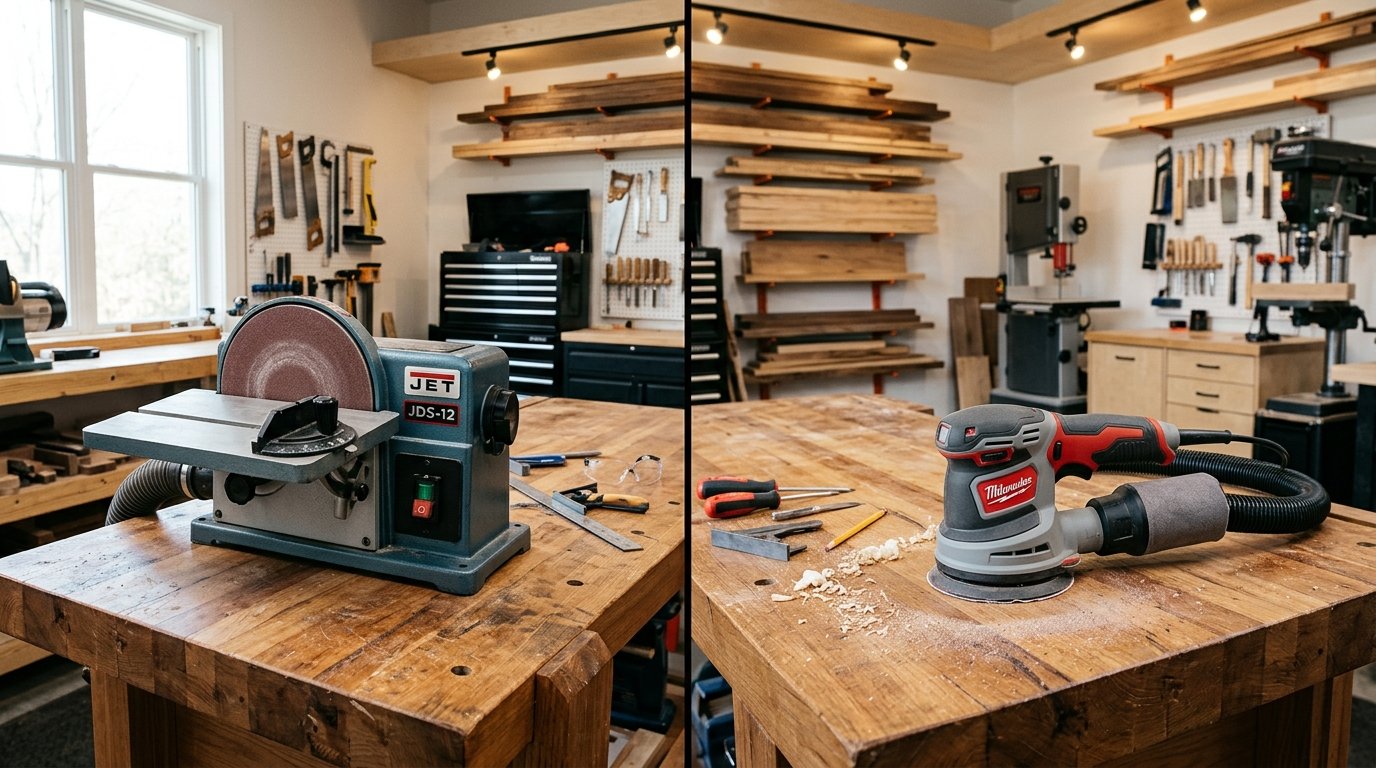 Disc Sander vs Orbital Sander: The Ultimate Workshop Guide