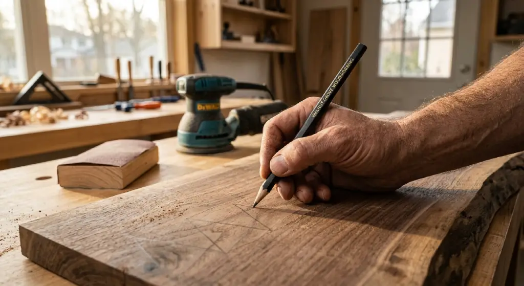 What is the pencil trick sanding In woodworking: Complete Beginner’s Guide