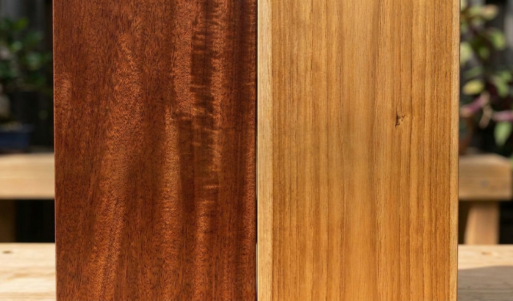 Mahogany vs Teak Wood for Outdoor Furniture: Complete Comparison